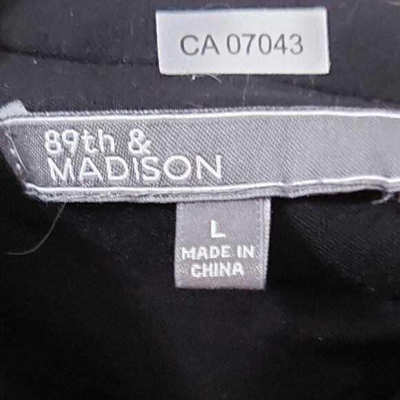 Black Cropped Blazer Size Large - Picture 2 of 2